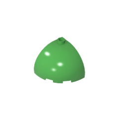 Brick Round Corner 3 x 3 x 2 Dome Top #88293 Brick Round Corner 3 x 3 x 2 Dome Top #88293 - 43-Bright Green Lego Block Sets Alternative