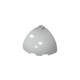 Brick Round Corner 3 x 3 x 2 Dome Top #88293 Brick Round Corner 3 x 3 x 2 Dome Top #88293 - 71-Light Bluish Gray Lego Block Sets Alternative