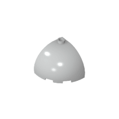 Brick Round Corner 3 x 3 x 2 Dome Top #88293 Brick Round Corner 3 x 3 x 2 Dome Top #88293 - 71-Light Bluish Gray Lego Block Sets Alternative