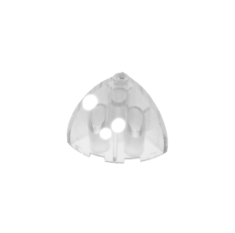 Brick Round Corner 3 x 3 x 2 Dome Top #88293 Brick Round Corner 3 x 3 x 2 Dome Top #88293 - 180-Trans Clear Lego Block Sets Alternative