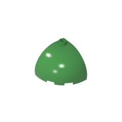 Brick Round Corner 3 x 3 x 2 Dome Top #88293 Brick Round Corner 3 x 3 x 2 Dome Top #88293 - 40-Green Lego Block Sets Alternative