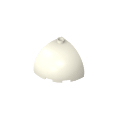 Brick Round Corner 3 x 3 x 2 Dome Top #88293 Brick Round Corner 3 x 3 x 2 Dome Top #88293 - 90-White Lego Block Sets Alternative