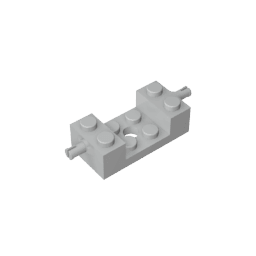 Brick Special 2 x 4 with Wheels Holder, Single Slit with 2 x 2 Cutout #18892 Brick Special 2 x 4 with Wheels Holder, Single Slit with 2 x 2 Cutout #18892 - 71-Light Bluish Gray Lego Block Sets Alternative