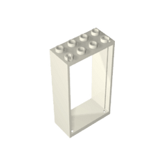 Door Frame 2 x 4 x 6 #60599 Door Frame 2 x 4 x 6 #60599 - 90-White Lego Block Sets Alternative