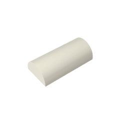 Brick Curved 2 x 4 No Studs, Curved Top #6192 Brick Curved 2 x 4 No Studs, Curved Top #6192 - 90-White Lego Block Sets Alternative