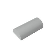 Brick Curved 2 x 4 No Studs, Curved Top #6192 Brick Curved 2 x 4 No Studs, Curved Top #6192 - 71-Light Bluish Gray Lego Block Sets Alternative