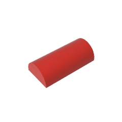 Brick Curved 2 x 4 No Studs, Curved Top #6192 Brick Curved 2 x 4 No Studs, Curved Top #6192 - 10-Red Lego Block Sets Alternative