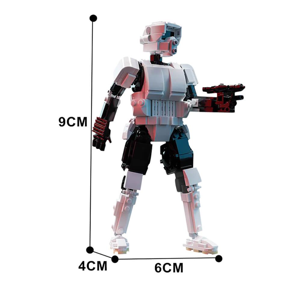 419PCS Scout Trooper Space War MOC Building Block Bricks |MocPixel 419PCS Scout Trooper Space War MOC Building Block Bricks |MocPixel - Default Title Lego Block Sets Alternative