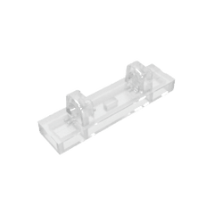 Hinge Tile 1 x 4 Locking Dual 1 Fingers on Top [4 Locking Ridges] #95120 Hinge Tile 1 x 4 Locking Dual 1 Fingers on Top [4 Locking Ridges] #95120 - 180-Trans Clear Lego Block Sets Alternative