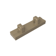 Hinge Tile 1 x 4 Locking Dual 1 Fingers on Top [4 Locking Ridges] #95120 Hinge Tile 1 x 4 Locking Dual 1 Fingers on Top [4 Locking Ridges] #95120 - 34-Dark Tan Lego Block Sets Alternative