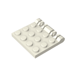 Hinge Plate 3 x 4 Locking Dual 2 Finger #44570 Hinge Plate 3 x 4 Locking Dual 2 Finger #44570 - 90-White Lego Block Sets Alternative