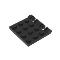 Hinge Plate 3 x 4 Locking Dual 2 Finger #44570 Hinge Plate 3 x 4 Locking Dual 2 Finger #44570 - 80-Black Lego Block Sets Alternative
