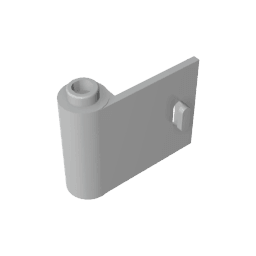 Door 1 x 3 x 2 Left – Open Between Top and Bottom Hinge #92262 Door 1 x 3 x 2 Left – Open Between Top and Bottom Hinge #92262 - 71-Light Bluish Gray Lego Block Sets Alternative