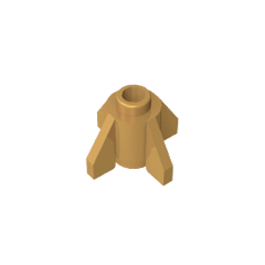 Brick Round 1 x 1 with Fins, Open Stud #4588 Brick Round 1 x 1 with Fins, Open Stud #4588 - 35-Pearl Gold Lego Block Sets Alternative