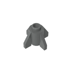 Brick Round 1 x 1 with Fins, Open Stud #4588 Brick Round 1 x 1 with Fins, Open Stud #4588 - 72-Dark Bluish Gray Lego Block Sets Alternative