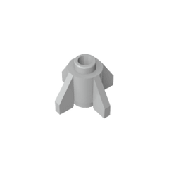 Brick Round 1 x 1 with Fins, Open Stud #4588 Brick Round 1 x 1 with Fins, Open Stud #4588 - 71-Light Bluish Gray Lego Block Sets Alternative