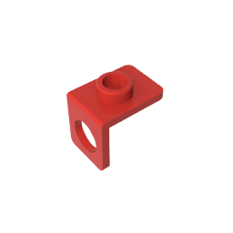Minifig Neckwear Bracket [One Stud] #42446 Minifig Neckwear Bracket [One Stud] #42446 - 10-Red Lego Block Sets Alternative