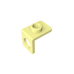 Minifig Neckwear Bracket [One Stud] #42446 Minifig Neckwear Bracket [One Stud] #42446 - 33-Bright Light Yellow Lego Block Sets Alternative
