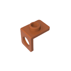 Minifig Neckwear Bracket [One Stud] #42446 Minifig Neckwear Bracket [One Stud] #42446 - 83-Dark Orange Lego Block Sets Alternative