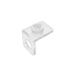Minifig Neckwear Bracket [One Stud] #42446 Minifig Neckwear Bracket [One Stud] #42446 - 180-Trans Clear Lego Block Sets Alternative