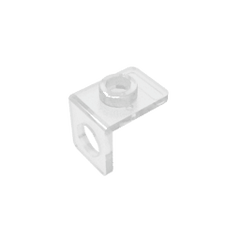 Minifig Neckwear Bracket [One Stud] #42446 Minifig Neckwear Bracket [One Stud] #42446 - 180-Trans Clear Lego Block Sets Alternative