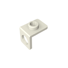 Minifig Neckwear Bracket [One Stud] #42446 Minifig Neckwear Bracket [One Stud] #42446 - 90-White Lego Block Sets Alternative
