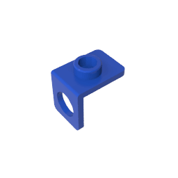 Minifig Neckwear Bracket [One Stud] #42446 Minifig Neckwear Bracket [One Stud] #42446 - 50-Blue Lego Block Sets Alternative