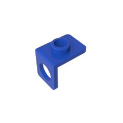 Minifig Neckwear Bracket [One Stud] #42446 Minifig Neckwear Bracket [One Stud] #42446 - 50-Blue Lego Block Sets Alternative