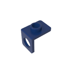 Minifig Neckwear Bracket [One Stud] #42446 Minifig Neckwear Bracket [One Stud] #42446 - 55-Dark Blue Lego Block Sets Alternative