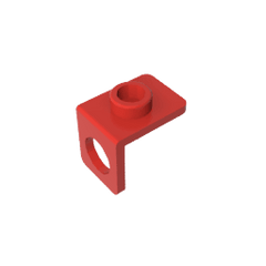 Minifig Neckwear Bracket [One Stud] #42446 Minifig Neckwear Bracket [One Stud] #42446 - 10-Red Lego Block Sets Alternative