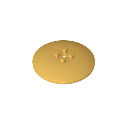 Dish 6 x 6 Inverted (Radar) with Hollow Studs #44375 Dish 6 x 6 Inverted (Radar) with Hollow Studs #44375 - 37-Bright Gold Lego Block Sets Alternative