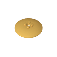 Dish 6 x 6 Inverted (Radar) with Hollow Studs #44375 Dish 6 x 6 Inverted (Radar) with Hollow Studs #44375 - 37-Bright Gold Lego Block Sets Alternative