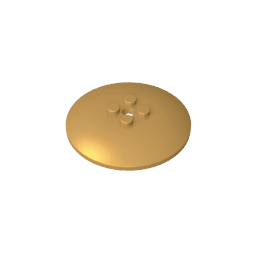 Dish 6 x 6 Inverted (Radar) with Hollow Studs #44375 Dish 6 x 6 Inverted (Radar) with Hollow Studs #44375 - 35-Pearl Gold Lego Block Sets Alternative