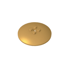 Dish 6 x 6 Inverted (Radar) with Hollow Studs #44375 Dish 6 x 6 Inverted (Radar) with Hollow Studs #44375 - 35-Pearl Gold Lego Block Sets Alternative