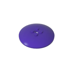Dish 6 x 6 Inverted (Radar) with Hollow Studs #44375 Dish 6 x 6 Inverted (Radar) with Hollow Studs #44375 - 60-Dark Purple Lego Block Sets Alternative