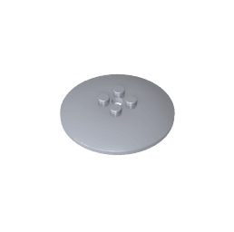 Dish 6 x 6 Inverted (Radar) with Hollow Studs #44375 Dish 6 x 6 Inverted (Radar) with Hollow Studs #44375 - 73-Flat Silver Lego Block Sets Alternative