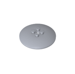 Dish 6 x 6 Inverted (Radar) with Hollow Studs #44375 Dish 6 x 6 Inverted (Radar) with Hollow Studs #44375 - 73-Flat Silver Lego Block Sets Alternative