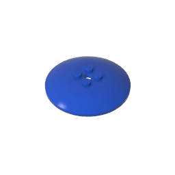 Dish 6 x 6 Inverted (Radar) with Hollow Studs #44375 Dish 6 x 6 Inverted (Radar) with Hollow Studs #44375 - 50-Blue Lego Block Sets Alternative