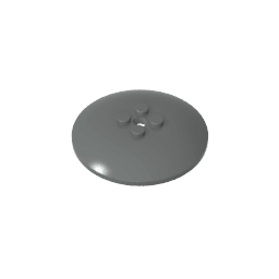 Dish 6 x 6 Inverted (Radar) with Hollow Studs #44375 Dish 6 x 6 Inverted (Radar) with Hollow Studs #44375 - 72-Dark Bluish Gray Lego Block Sets Alternative