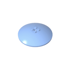 Dish 8 x 8 Inverted [Radar] #3961 Dish 8 x 8 Inverted [Radar] #3961 - 53-Bright Light Blue Lego Block Sets Alternative