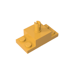 Brick Special 2 x 2 with Top Pin and 1 x 2 Side Plates #30592 Brick Special 2 x 2 with Top Pin and 1 x 2 Side Plates #30592 - 36-Bright Light Orange Lego Block Sets Alternative