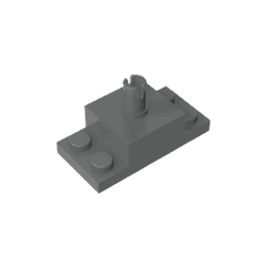 Brick Special 2 x 2 with Top Pin and 1 x 2 Side Plates #30592 Brick Special 2 x 2 with Top Pin and 1 x 2 Side Plates #30592 - 72-Dark Bluish Gray Lego Block Sets Alternative