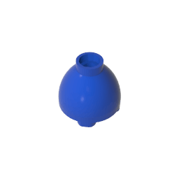 Brick Round 2 x 2 x 1 1/3 Inverted #24947 Brick Round 2 x 2 x 1 1/3 Inverted #24947 - 50-Blue Lego Block Sets Alternative