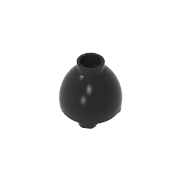 Brick Round 2 x 2 x 1 1/3 Inverted #24947 Brick Round 2 x 2 x 1 1/3 Inverted #24947 - 80-Black Lego Block Sets Alternative