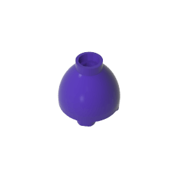 Brick Round 2 x 2 x 1 1/3 Inverted #24947 Brick Round 2 x 2 x 1 1/3 Inverted #24947 - 60-Dark Purple Lego Block Sets Alternative