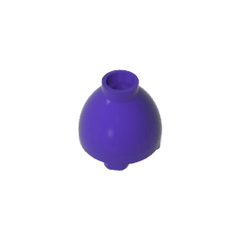 Brick Round 2 x 2 x 1 1/3 Inverted #24947 Brick Round 2 x 2 x 1 1/3 Inverted #24947 - 60-Dark Purple Lego Block Sets Alternative