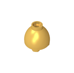 Brick Round 2 x 2 x 1 1/3 Inverted #24947 Brick Round 2 x 2 x 1 1/3 Inverted #24947 - 37-Bright Gold Lego Block Sets Alternative