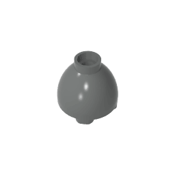 Brick Round 2 x 2 x 1 1/3 Inverted #24947 Brick Round 2 x 2 x 1 1/3 Inverted #24947 - 72-Dark Bluish Gray Lego Block Sets Alternative