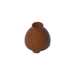 Brick Round 2 x 2 x 1 1/3 Inverted #24947 Brick Round 2 x 2 x 1 1/3 Inverted #24947 - 81-Reddish Brown Lego Block Sets Alternative
