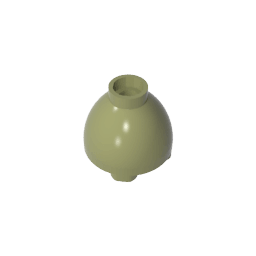 Brick Round 2 x 2 x 1 1/3 Inverted #24947 Brick Round 2 x 2 x 1 1/3 Inverted #24947 - 49-Olive Green Lego Block Sets Alternative